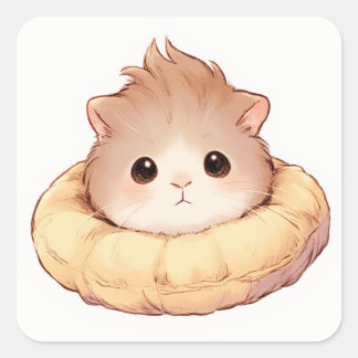 Sticker Carré Design Joyeux Inspiré