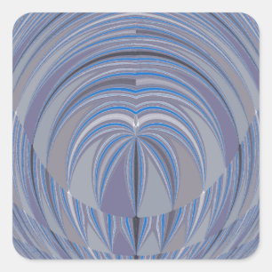 Sticker Carré Design sans couture du grand coeur