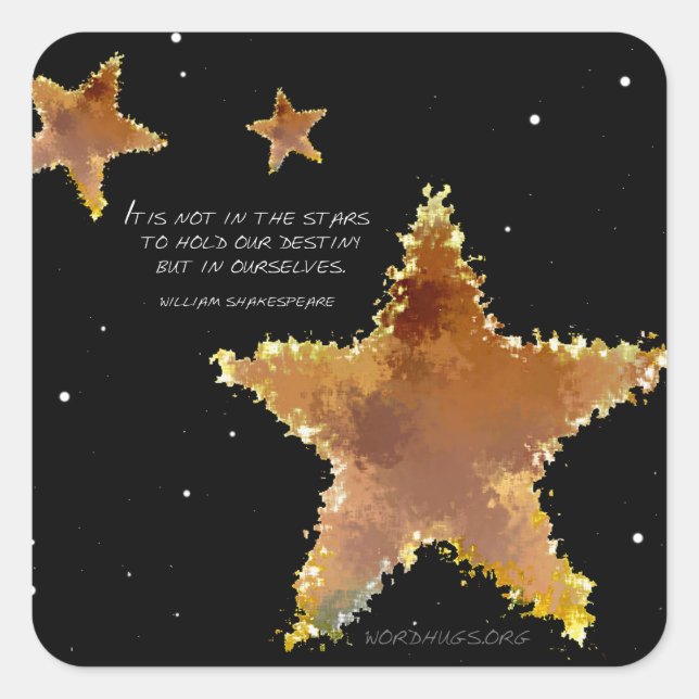 Sticker Carré Destiny Stars (Devant)