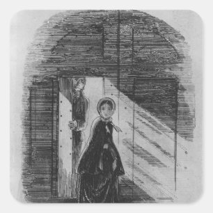 Sticker Carré Détail de Amy Dorrit