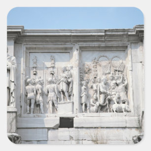 Sticker Carré Détail de l'arc de Constantine