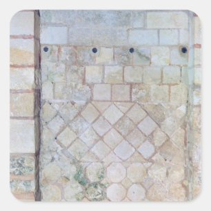 Sticker Carré Détail du mur de la crypte de St Paul