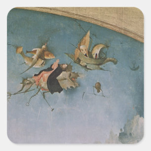 Sticker Carré Détail du panneau de gauche