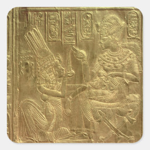 Sticker Carré Détail du sanctuaire d'or