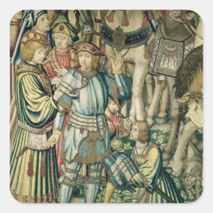 Sticker Carré Détail d'Uriah l'Hittite