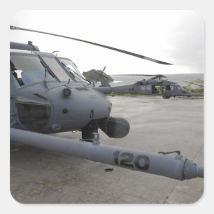 Sticker Carré Deux HH-60G pavent des faucons
