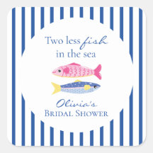 Deux poissons de moins dans la mer Fête de mariage