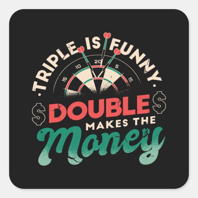 STICKER CARRÉ DEVIS DART (Devant)