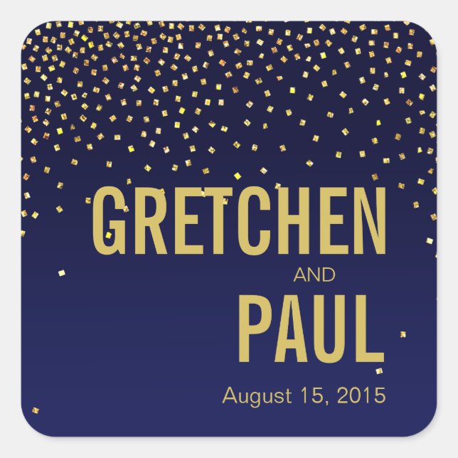 Sticker Carré Diamants dans le cou de préférence du ciel | marin (Devant)