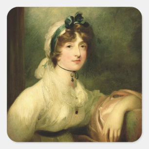 Sticker Carré Diana Sturt, plus tard Lady Milner, 1800-05