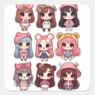 Sticker Carré Dolly 2