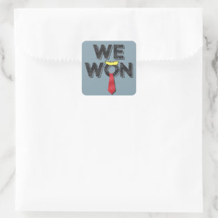Sticker Carré Donald Trump 2024