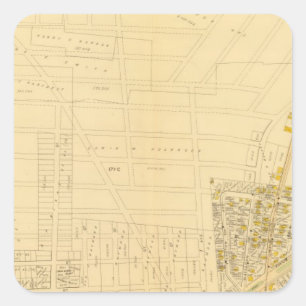 Sticker Carré Dorchester, Massachusetts 4