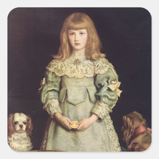 Sticker Carré Dorothea Thorpe, 1882 (Devant)
