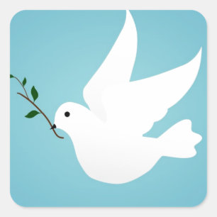 Sticker Carré Dove