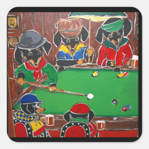 STICKER CARRÉ DOXIE BILLIARDS