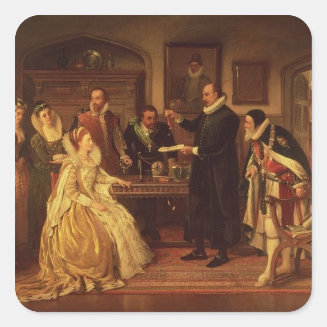 Sticker Carré Dr William Gilberd (Devant)