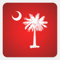 Drapeau de Caroline du Sud (rouge)