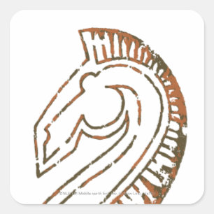 Sticker Carré Drapeau de Rohirrim