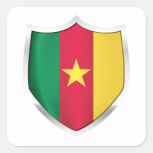 Drapeau du Bouclier d'argent du Cameroun