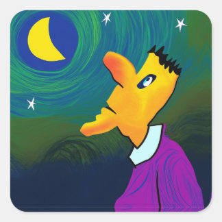 Sticker Carré dream time