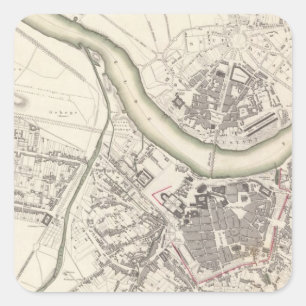 Sticker Carré Dresden