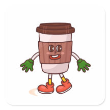 Drôle café mignon