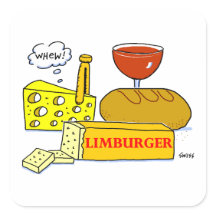 Drôle Limburger Fromage Foodie Carton