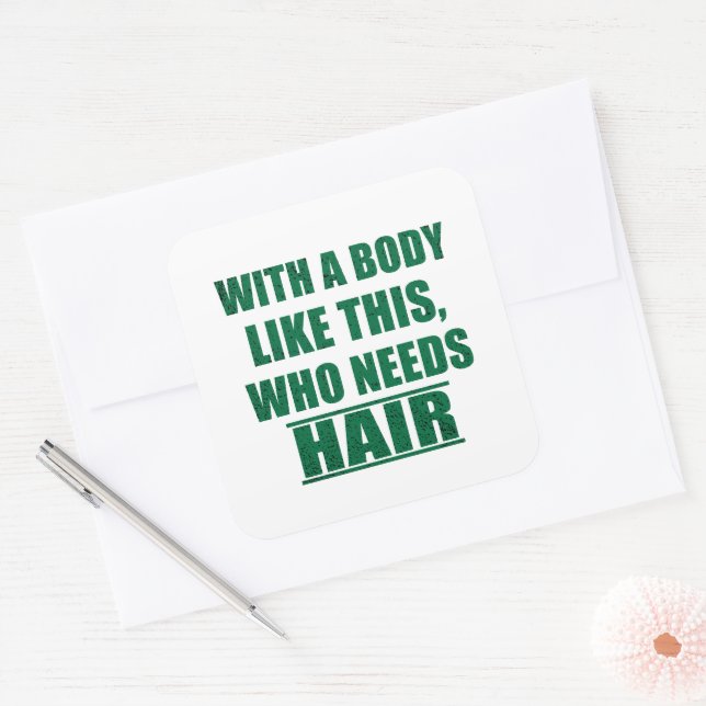 Sticker Carré Drôle sarcastique dit sarcastique humour sarcasme (Enveloppe)