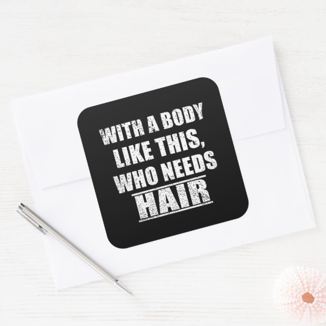 Sticker Carré Drôle sarcastique dit sarcastique humour sarcasme (Enveloppe)