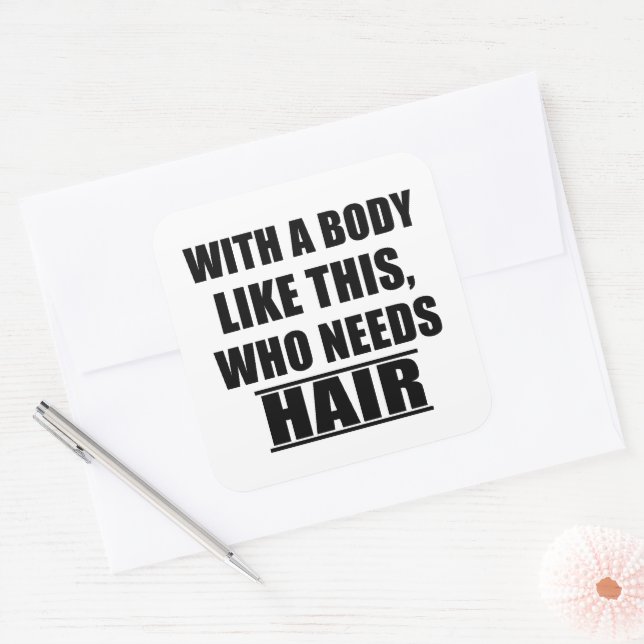 Sticker Carré Drôle sarcastique dit sarcastique humour sarcasme (Enveloppe)