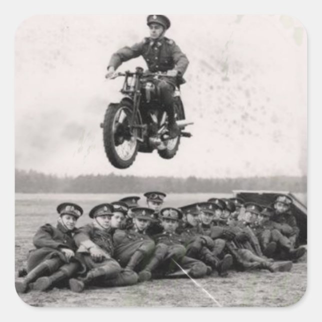 STICKER CARRÉ DUCK ET COUVRIR LA FORMATION. (Devant)