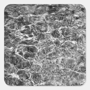 Sticker Carré Eau fluviale