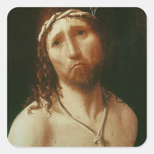 Sticker Carré Ecce homo (huile sur le panneau)