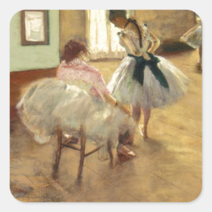 Sticker Carré Edgar Degas