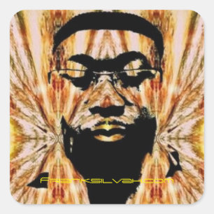 Sticker Carré Édition d'UL de Frank Silvah (autocollant)