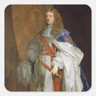 Sticker Carré Edward Montagu, 1st Earl of Sandwich, c.1660-65 (o