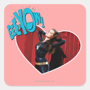 Sticker Carré EEE-YOW ! Catwoman