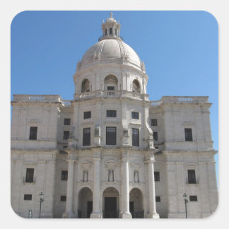 Sticker Carré Eglise de Père Noël Engracia ou Panthéon National