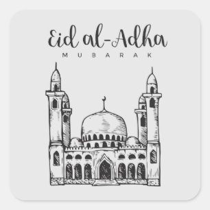 Sticker Carré eid al adha