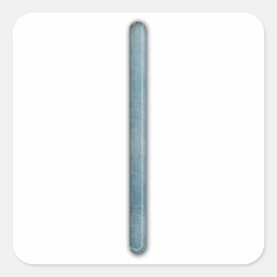 Sticker Carré Elder Futhark Rune Isa