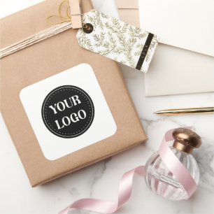 Sticker Carré élégant, moderne, raffiné et éditable.