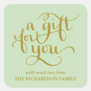 STICKER CARRÉ ÉLÉGANTE BALISERIE DE BALISES DE BALISES DE SCRIPT