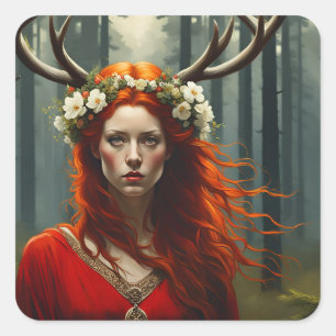 Sticker Carré Elen des voies