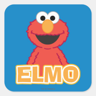 Sticker Carré Elmo Style Classique