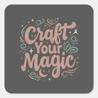 Sticker Carré embarcation