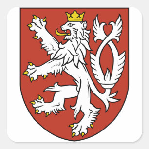 Sticker Carré emblème bohème