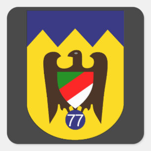 Sticker Carré Emblème Sturzkampfgeschwader 77 (StG 77)