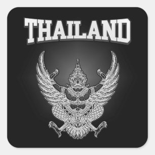 Sticker Carré Emblème Thaïlande
