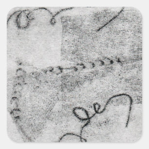 Sticker Carré Emboss aveugle